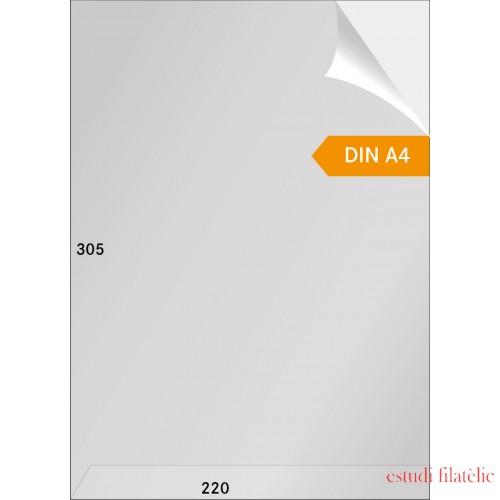 Lindner 719LS-P100 Sobres de brillantina A4, abierto por los dos lados pqte de 100 Lindner 719LS-P100 Sobres de brillantina A4, abierto por los dos lados pqte de 100