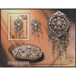 Cuba HB 207 2005 Joyeria Cubana MNH Cuba HB 207 2005 Joyeria Cubana MNH