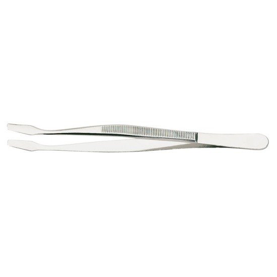Lindner 2038 pinza niquelada 120 mm con forma de pala curva