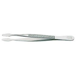 Lindner 2012 pinza niqueladas 120 mm recta con punta de forma de pala Lindner 2012 pinza niqueladas 120 mm recta con punta de forma de pala