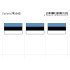 Lindner 645 Estonia Etiquetas adhesivas 24 x 38 mm pqte 6