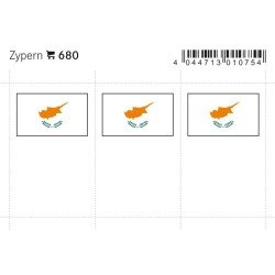 Lindner 676 Eslovaquia Etiquetas adhesivas 24 x 38 mm pqte 6 Lindner 676 Eslovaquia Etiquetas adhesivas 24 x 38 mm pqte 6