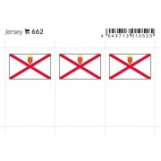 Lindner 662 Jersey Etiquetas adhesivas 24 x 38 mm pqte 6 