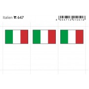 Lindner 647 Italia Etiquetas adhesivas 24 x 38 mm pqte 6 