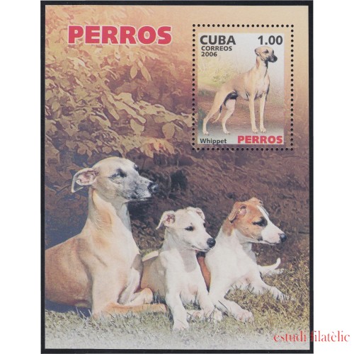 Cuba HB 213 2006 Fauna Perros Dogs MNH