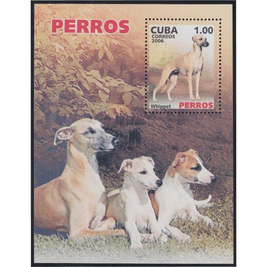 Cuba HB 213 2006 Fauna Perros Dogs MNH Cuba HB 213 2006 Fauna Perros Dogs MNH