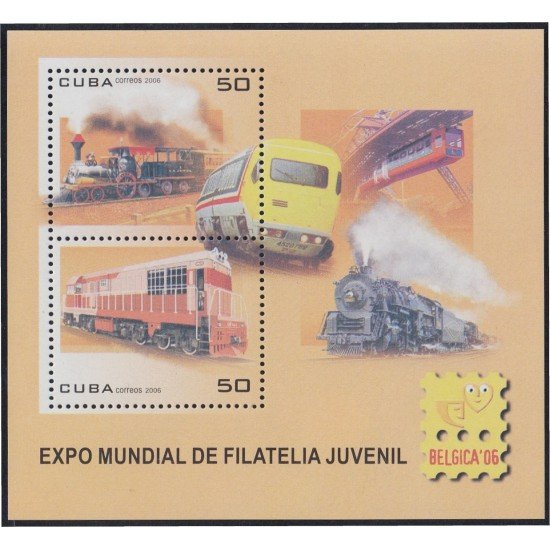 Cuba HB 216 2006 Campeonato Mundial de Filatelia Juvenil MNH Cuba HB 216 2006 Campeonato Mundial de Filatelia Juvenil MNH
