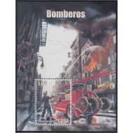 Cuba HB 217 2006 Coches de Bomberos MNH