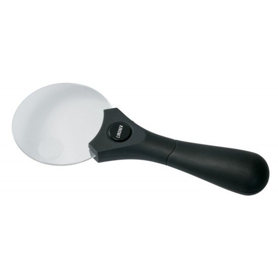 Lindner S7130 Lupa con iluminación LED sin borde, aumento 3x / 4,5x Lindner S7130 Lupa con iluminación LED sin borde, aumento 3x / 4,5x