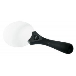 Lindner S7131 Lupa con iluminación LED sin borde, aumento de 2,5x / 4x Lindner S7131 Lupa con iluminación LED sin borde, aumento de 2,5x / 4x