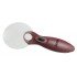 Lindner S7132 Lupa iluminada con LED sin borde, aumento 8x / 20x