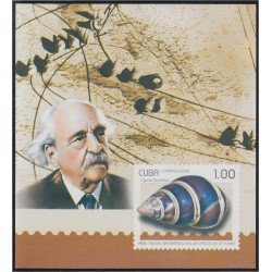 Cuba HB 239 2008 150 Años del nacimiento del D. Carlos de la Torre. Naturista MNH Cuba HB 239 2008 150 Años del nacimiento del D. Carlos de la Torre. Naturista MNH