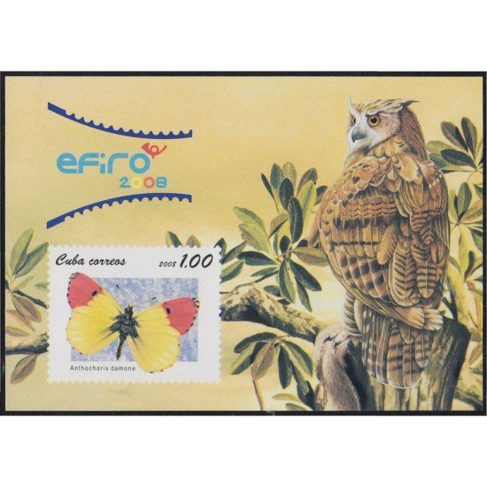 Cuba HB 240 2008 Fauna Lechuza MNH
