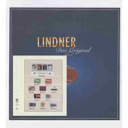 Hojas Impresas Lindner 512R-09 USA 2009-2020. Carnets y sellos de máquina en folio