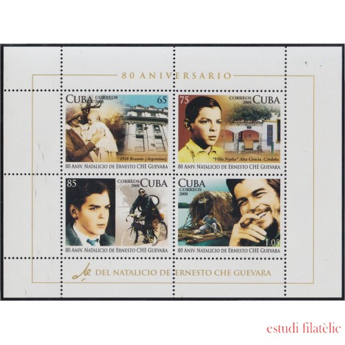 Cuba HB 241 2008  Ernesto Che Guevara Revolucionario Cubano MNH