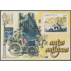 Cuba HB 244 2008 Automóviles antiguos MNH Cuba HB 244 2008 Automóviles antiguos MNH