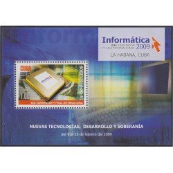 Cuba HB 253 2009 XIII Convención y Feria Internacional de Informática MNH Cuba HB 253 2009 XIII Convención y Feria Internacional de Informática MNH