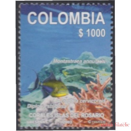 Colombia 1198 2003 Fauna Marina. Corales de las Islas Rosario MNH