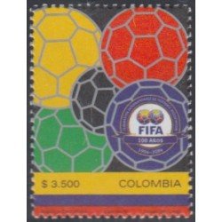 Colombia 1291 2004 100° de la FIFA MNH Colombia 1291 2004 100° de la FIFA MNH