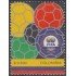 Colombia 1291 2004 100° de la FIFA MNH