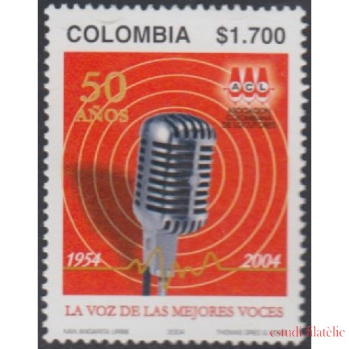 Colombia 1292 2004 50 Años de la Asociación Colombiana de la Radio MNH