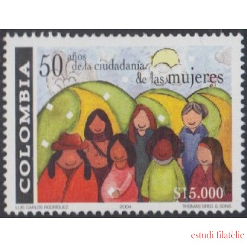 Colombia 1305 2004 50 Años de la Ciudadanía de la Mujer Colombiana MNH