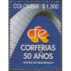 Colombia 1306 2004 50 Años CORFERIAS MNH Colombia 1306 2004 50 Años CORFERIAS MNH