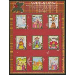 Colombia MP 1310/1318 2004 Navidad MNH Colombia MP 1310/1318 2004 Navidad MNH