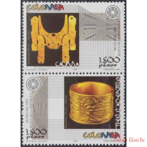 Colombia 1321/1322 2005 Museo del Oro (II) MNH