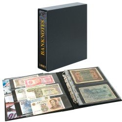 Lindner 3537E Álbum PUBLICA M con 20 hojas de aluminio de doble cara en dos diseños diferentes, con estuche a juego Lindner 3537E Álbum PUBLICA M con 20 hojas de aluminio de doble cara en dos diseños diferentes, con estuche a juego