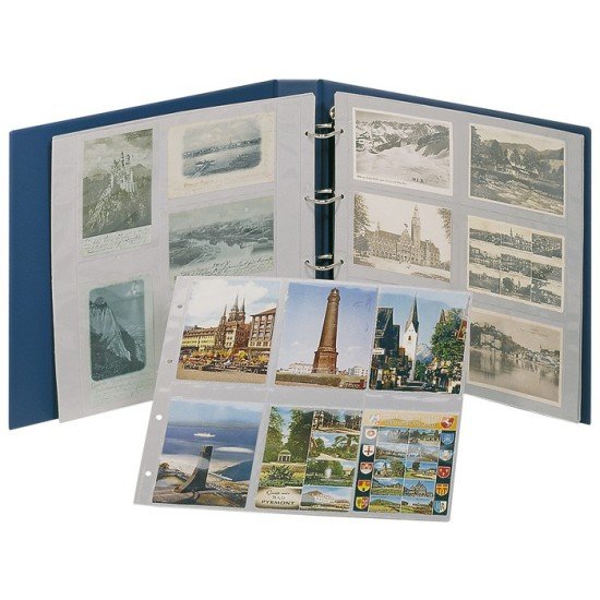 Lindner 3000-B Carpeta de anillas STANDARD XL, azul Lindner 3000-B Carpeta de anillas STANDARD XL, azul