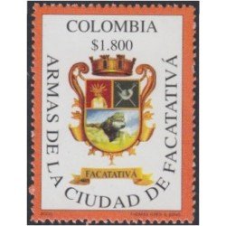 Colombia 1341 2005 Escudo de la Ciudad de Facatativa MNH Colombia 1341 2005 Escudo de la Ciudad de Facatativa MNH