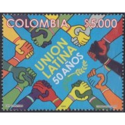 Colombia 1345 2005 50 Años Unión Latina MNH