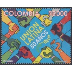 Colombia 1345 2005 50 Años Unión Latina MNH Colombia 1345 2005 50 Años Unión Latina MNH