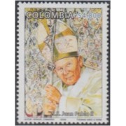 Colombia 1364 2006 20 Años de la Visita de SS Juan Pablo II MNH