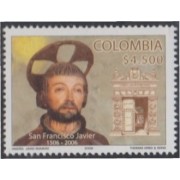Colombia 1365 2006 Personalidades Religiosas. Sant Francisco-Javier MNH
