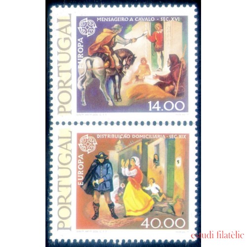 Portugal 1421/22 1979 Europa Historia Postal MNH