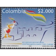 Colombia 1395 2006 Deportes. Juegos Centro-americanos y Caribeños MNH