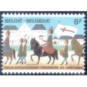Bélgica 2090 1983 Procesión de Santa sangre MNH