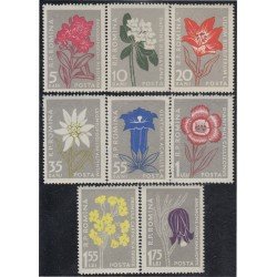 Rumanía Romania 1517/24 1957 1957 Flores diversas Flowers MNH Rumanía Romania 1517/24 1957 1957 Flores diversas Flowers MNH