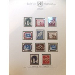 Colección Collection Naciones Unidas ONU 1951 - 2002 Colección Collection Naciones Unidas ONU 1951 - 2002