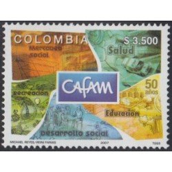 Colombia 1416 2007 50 Años de la CAFAM MNH Colombia 1416 2007 50 Años de la CAFAM MNH