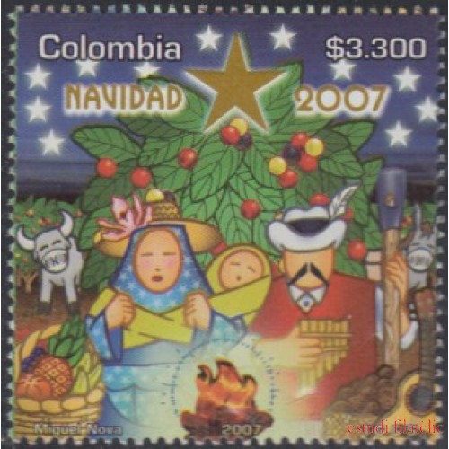 Colombia 1417 2007 Navidad MNH