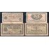 Billete local 1937 Ajuntament de Tarragona  25 cts + 1 Pta
