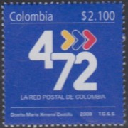 Colombia 1425 2008 4-72 Red Postal de Colombia MNH