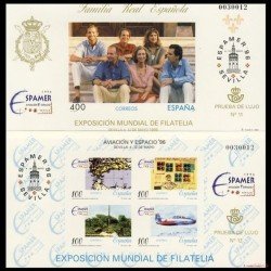España Spain Emisión Conjunta 1996 Espamer 96 España Dominicana Familia Real Española España Spain Emisión Conjunta 1996 Espamer 96 España Dominicana Familia Real Española