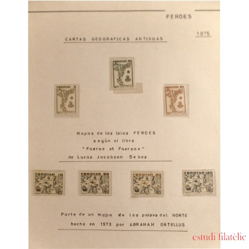 Colección Collection Feroe 1975 - 1994 MNH