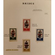 Colección Collection cartas Bridge MNH