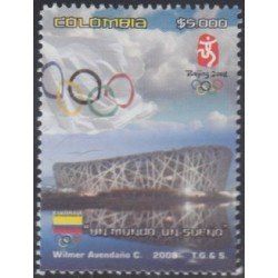 Colombia 1441 2008 Juegos Olímpicos de verano de Pekin MNH Colombia 1441 2008 Juegos Olímpicos de verano de Pekin MNH