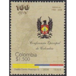 Colombia 1457 2008 Conferencia Episcopal de Colombia MNH Colombia 1457 2008 Conferencia Episcopal de Colombia MNH